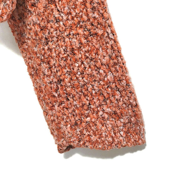 Free People Cowl Neck Knit Sweater Oversized Relaxed Fit Casual Boho Red Pink S - Picture 7 of 16